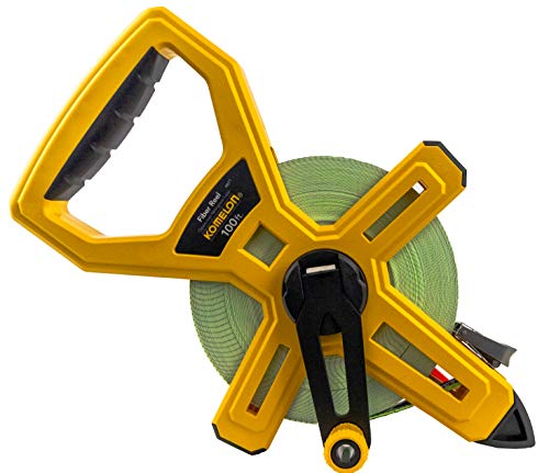 Komelon 6611 Open Reel Fiberglass Tape Measure, 100-Feet - size: 30.5 m, style: FIBERGLASS - 100FT