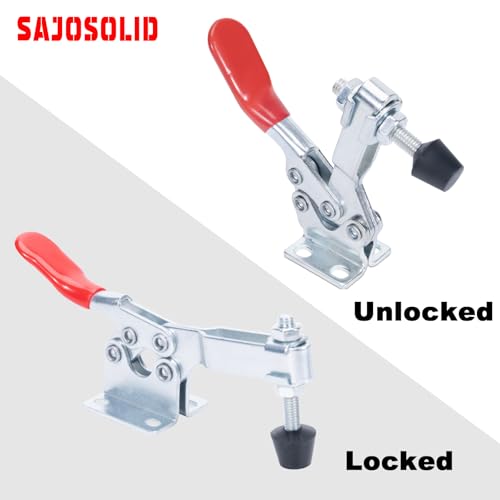 4 PK 225D Quick Release Horizontal Toggle Clamps for Woodworking - style: 225D,1PK
