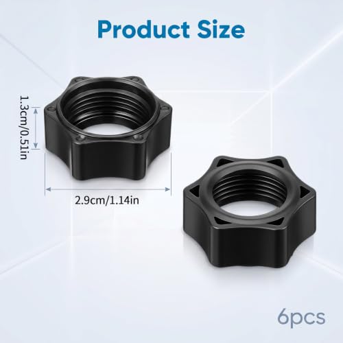 6PCS Car Phone Mount Replacement Part 17MM Ball Head Tightening
