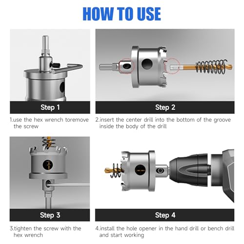 TCT Carbide Hole Saw Hole Cutter Set