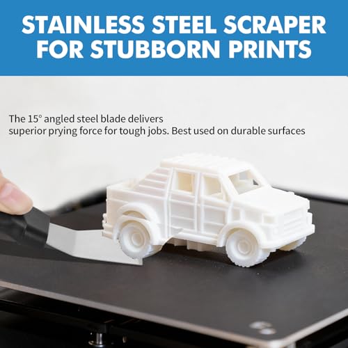 14Pcs 3D Printer Scraper Tool, Plastic Scraper for Scratch Free Removal - style: Steel & Plastic Scraper