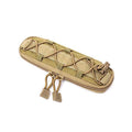 WYNEX Tactical Small Molle Pouch Nylon Knife Sheath for Belt Hunting Gear - color: Kahki - Small
