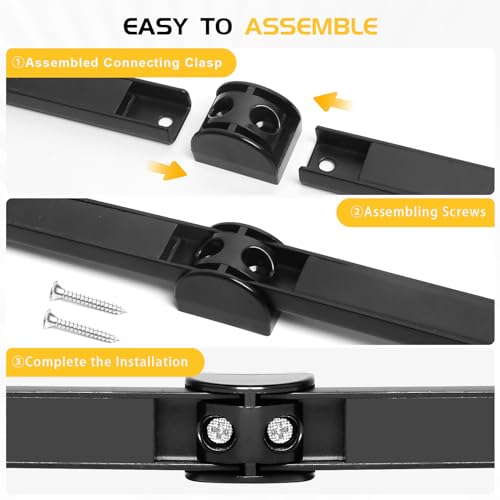 DGSL Heavy Duty Magnetic Tool Holder, 4 Pack 12" Wall Mount Organizer - size: 12 In x 4
