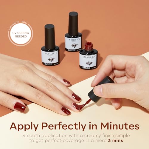 modelones Cat Eye Gel Nail Polish Set Changing 28Colors Primer & 3pcs Top Base Coat - color: 330CN21