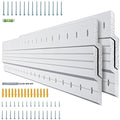 2 Pairs French Cleat Hanger 41 inch, 500 Lbs Load Heavy Duty Mirror Mounting Hardware Aluminum Z Clips Wall Interlocking Bracket Hangers Picture Hanging Kit for Hanging Mirror Picture Cabinet - size: (2 Pair) 41-inch