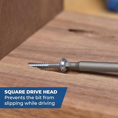 Kreg Zinc Pocket-Hole Screws - SML-C125-250 - 1-1/4 Inch - Coarse Thread - Maxi-Loc Head - Indoor - 250 Count (Pack of 4) - size: 1.25 inches (Pack of 4)