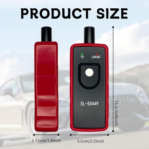 Car TPMS Reset Tool, EL-50449 TPMS Programming Tool for Vehicle Tire Pressure Monitor System Sensor Activation, Tire Pressure Monitor Sensor Reset Tools, Universal for Most Cars, Trucks, SUVs