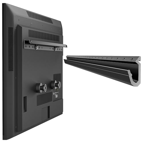 Studless Drywall TV Wall Mount, No Stud No Drill TV Bracket Hanger for 32-75 Inch TVs, Max Vesa 600x400mm up to 150lbs, Low Profile, Tilts 5°, Easy Install, Includes All Hardware & Level - size: 32"-75"