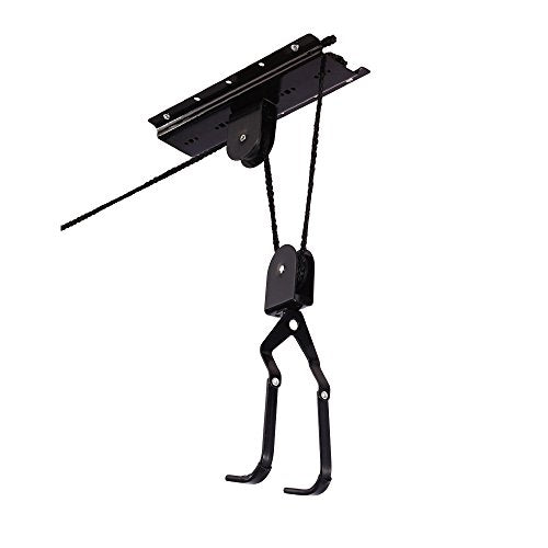 RAD Sportz Bicycle Hoist Quality Garage Storage Bike Lift with 100 lb Capacity Even Works as Ladder Lift Premium Quality - size: 1-Pack