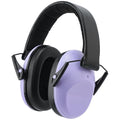 Kids Noise Canceling Earmuffs, 25-30dB Noise Reduction Ear Protection, Adjustable Headband Concert Fireworks, Autism - color: Purple