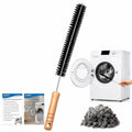 Dryer Lint Brush Vent Cleaner Lint Trap Cleaning Tool Dryer Vent Brush Long Flexible with Wood Handle 27.95Inches Medium Size for Dryer Vent Cleaning DIY Enthusiasts Homeowners (1, PCS) - size: 27.95