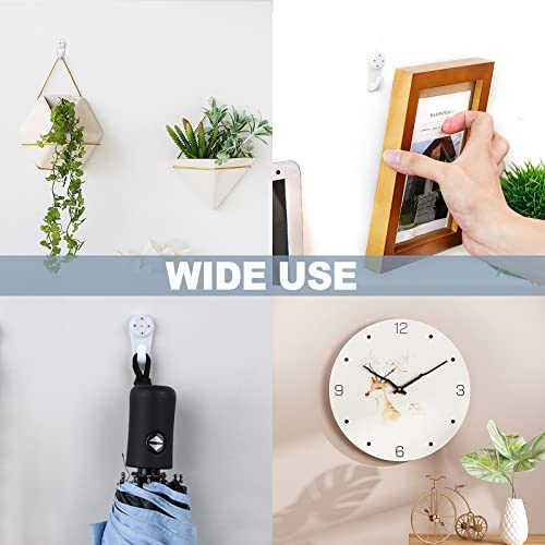 50 PCS Picture Hangers Hanging Kit, Heavy Duty Hooks Without Drilling - style: Standard
