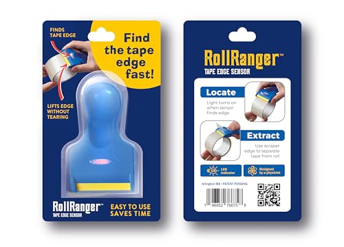 Tape Edge Finder - Perfect for Shipping, Moving, Warehouses, and Offices - Locate Packing Tape Edges in Seconds and Lift Edge Without Tearing - Essential Home and Office Gadget