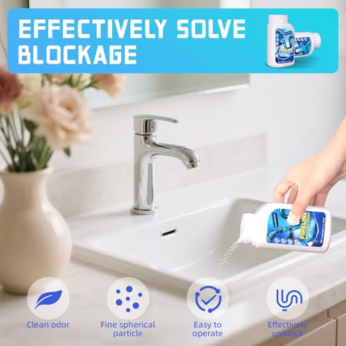 Pipeline Dredging Agent, Powerful Drain Cleaner, Kitchen Unblocker 1PCS - size: 1Pcs