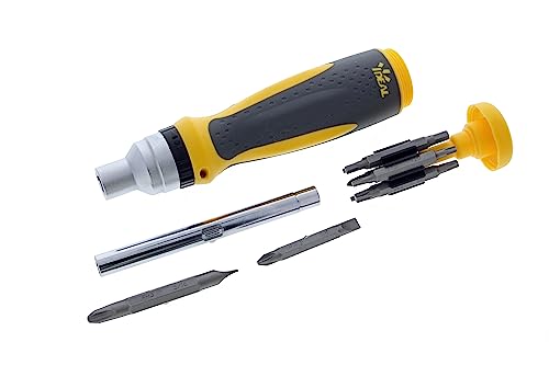 IDEAL Electrical Twist-A-Nut Ratcheting Screwdriver, 35-688, 21-in-1