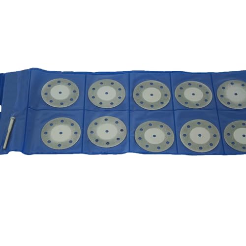 TMAX 10p 1.5" Breath Diamond Cutoff Wheel Saw Disc for Dremel Rotary Tool - size: 1.5 Inch, style: Breath