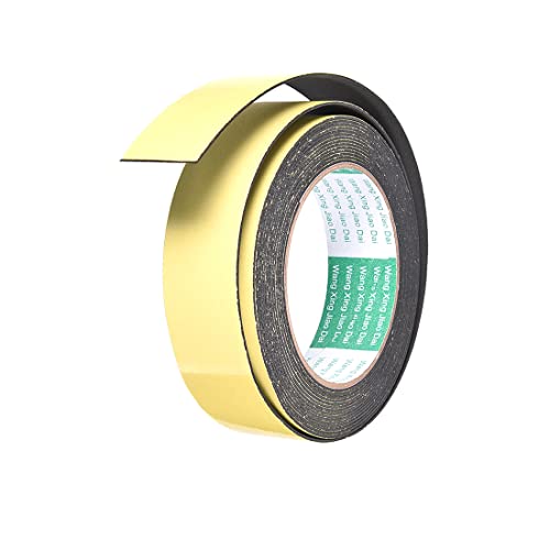 uxcell Sealing Foam Tape 30mm Wide 1mm Thick 5m/16.4ft Long, Self Adhesive Weather Strip for Window Door Insulation, Pack of 2 - size: 30mmx1mmx5m
