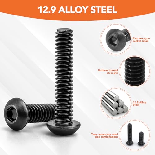 Hapric 120 Pcs 1/4-20 Threaded Inserts for Wood Kit, Wood Furniture Screw - size: 1/4-20 x 3/4"-120pcs