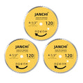 3Pack 4-1/2 Inch 120T Circular Saw Blade 3/8 Inch (9.5mm) Arbor, Plywood, OSB, Paneling and Vinyl Siding Fast and Smooth Cutting Saw Blade - size: 4-1/2" 120T