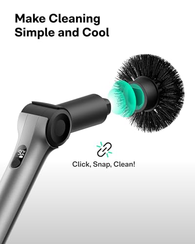 HOTO Flexi™ Cordless Electric Spin Scrubber, for Bathtub, Bathroom, Tile