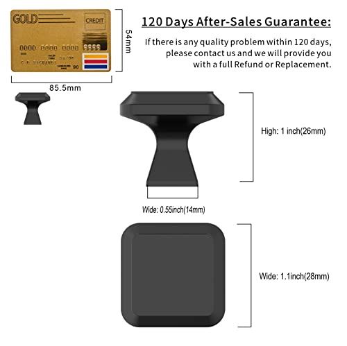 Amerdeco 10 Pack Matte Black Kitchen Cabinet Knobs Cabinet Hardware Single Hole Cabinet Pulls Dresser Knobs Square Drawer Knobs and Pulls for Bathroom Cabinets ZH0002 - color: Matte Black, size: Single Hole