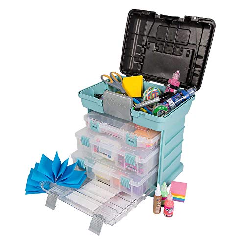 Creative Options 1363-83 Grab N' Go Rack System, Soft Blue,Medium - color: Soft Blue, size: Medium