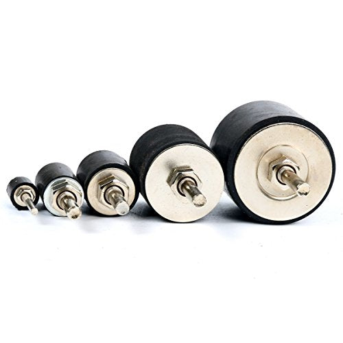 8milelake 25pcs Drill Press Sanding Drum Kit Sanding Round Drum Set