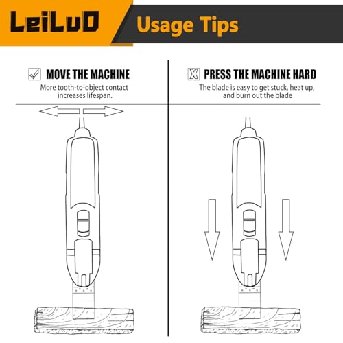 LEILUO 156Pcs Oscillating Saw Blades for Wood Metal, Multi Tool Blades