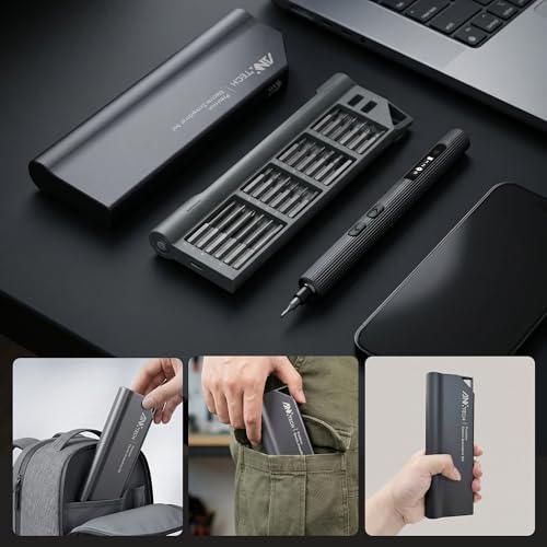 3.7V Electric Screwdriver 52in1 Precision Kit for Phone Laptop - color: 52-in-1-grey