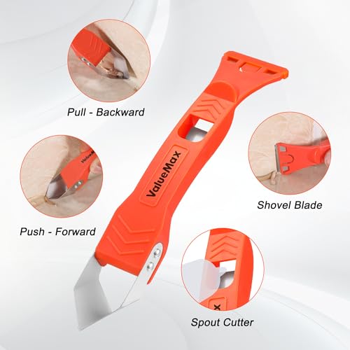 ValueMax Caulk Tool Kits and Caulk Gun, Silicone Caulking Gun