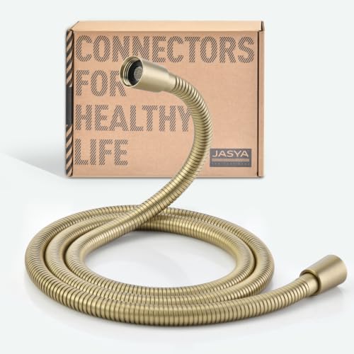 31 Inches 304 Stainless Steel Shower Hose Extra Short Gold - color: Gold, size: 31 Inch