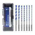 7 Pcs 5/32 to 3/8 inch Concrete Drill Bit Set,Masonry Drill Bit Set - style: 5/32" - 3/8"（7 Pcs）