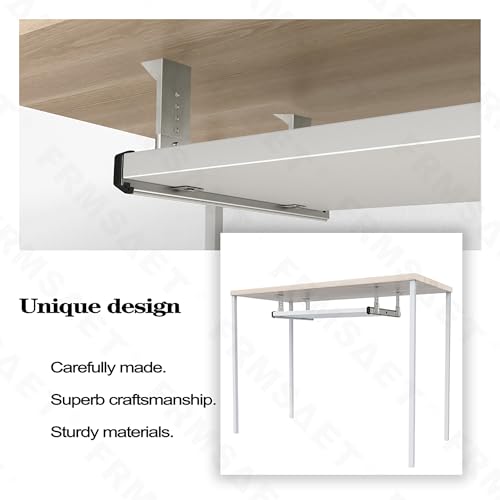 FRMSAET Heavy Duty Under Mount 12/14/16/18inch Drawer Slides-16 inch Silver - color: Silver, size: 16 Inch