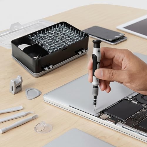 Precision Screwdriver Set, 115-in-1 Electronics Repair Tool Kit for Computer, Laptop, Phone, Watch, Game Console, Electronic,PC Repair Tool Kit