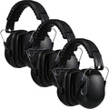 Yunsailing Noise Reduction Headphones NRR 28dB Hearing Protection Ear Muffs Protection Headphones for Shooting Construction - color: Black