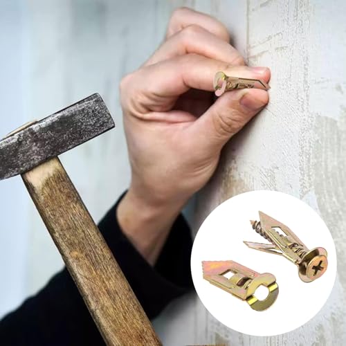 80PCS Self Drilling Drywall Anchors with Screws,40 Sheetrock Anchors (0.47x1.57 Inch) & 40 Zinc Expansion Screws - size: 80PCS--0.47x1.47inch