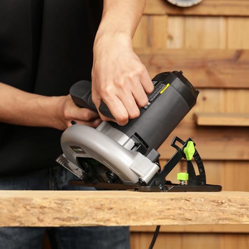 GALAX PRO 11A Circular Saw,Dust Collection,185mm Blade Adjustable Bevel - style: 11A Corded Circular Saw