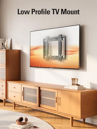 Mounting Dream Fixed TV Wall Mount Bracket for Most 17-42'' Flat Screen TV - size: Fixed for 17"-42" TV & 8" Studs