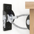 Furniture Anchors for Baby Proofing, Anti Tip Wall Mirror Anchors 4 Sets