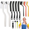 12Pcs Crevice Cleaning Brush, Multifunctional Grout Brush