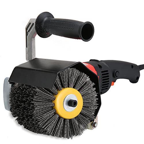 Shinboc 4.7 x 4 Inch Surface Conditioning Tool, 80 Grit Nylon Drawing Wheel - style: 80 Grit