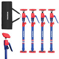 WORKPRO Cabinet Jacks, 23-5/8" to 45-1/4" Adjustable Support Pole, 4-Pack - size: Medium-23.6"-45.3" 4PC