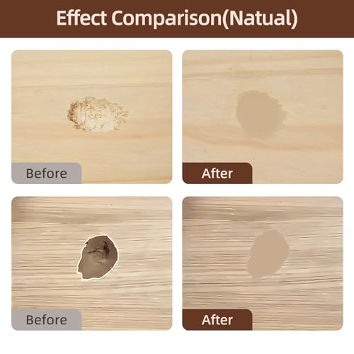 Boncart Wood Filler, 9.87 OZ Natural Wood Putty - color: 9.87OZ Natural