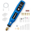 Cordless Rotary Tool, 3.7V Mini Rotary Tool Kit with 31 Accessories, 3-Speed Adjustment - Lightweight & Portable - Ideal for Polishing, Sanding, Grinding, Drilling, and DIY Crafts(blue)