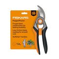 Fiskars Bypass Pruning Shears, 1" Cut Capacity Gardening Scissors, Forged Steel Replaceable Blade, SoftGrip Handle Garden Clippers, Rust Resistant Low Friction Coating for Branches & Stems - style: Forged Pruner