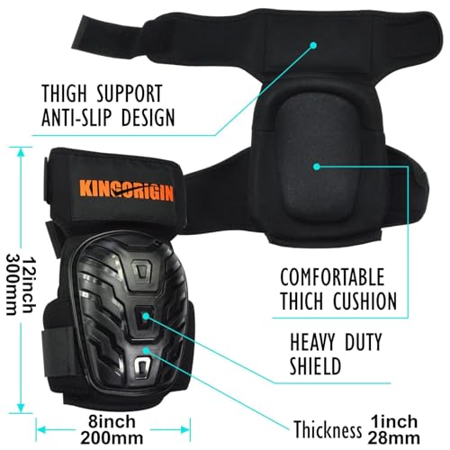 Professional Knee Pads for Work, Construction Gel Knee Pads