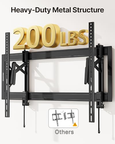 monTEK Heavy Duty Tilting TV Wall Mount for 55–105" Large TVs up to 200lbs - size: 55"-105" TV