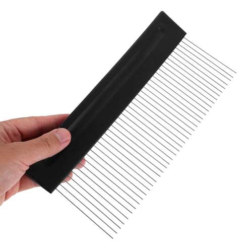 DOITOOL Graining Painting Tool - Textured Paint Scraper - Plaster Scarifier for DIY Wall Art Room Decoration and Floors - Stainless Steel Comb for Texture and