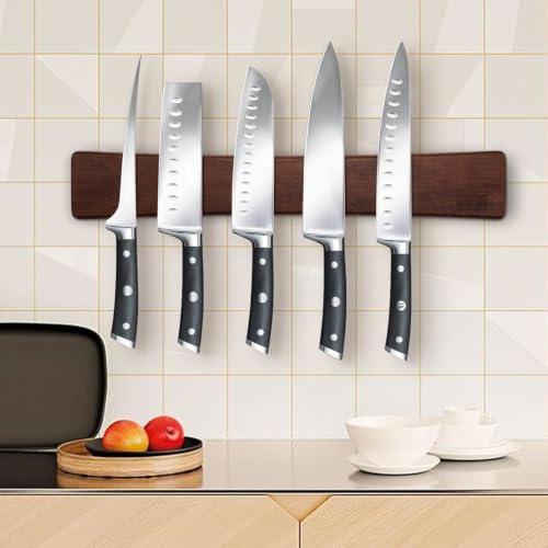 HOSHANHO Magnetic Knife Strips, Magnetic Knife Holder for Wall 16 Inch - size: 16 Inch