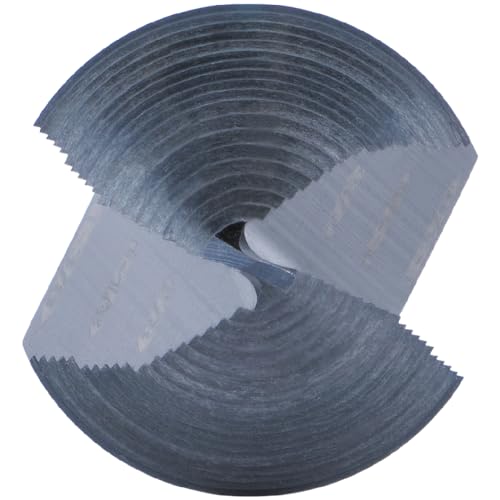 Klein Tools KTSB15 Step Drill Bit #15 Double Fluted 7/8 to 1-3/8-Inch with Easy-to-Read Step Markings and Targets, 3/8-Inch Hex Shank - size: 7/8 to 1-3/8-Inch, style: Standard